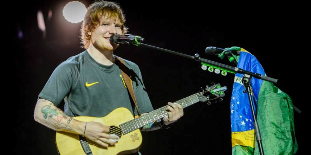 Ed Sheeran se apresenta com casa lotada em São&nbsp;Paulo