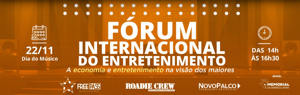 1º Fórum Internacional do Entretenimento reúne nomes importantes do showbizz&nbsp;mundial