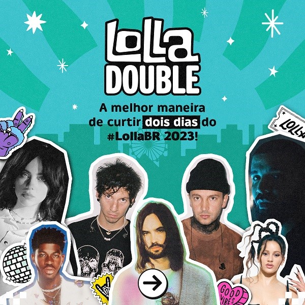 Lollapalooza Brasil abre vendas do Lolla&nbsp;Double