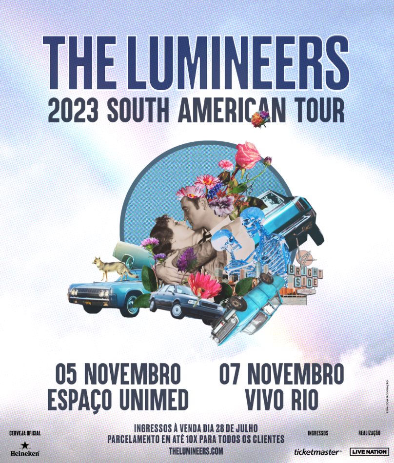 The Lumineers anunciam datas da “2023 South American&nbsp;Tour”