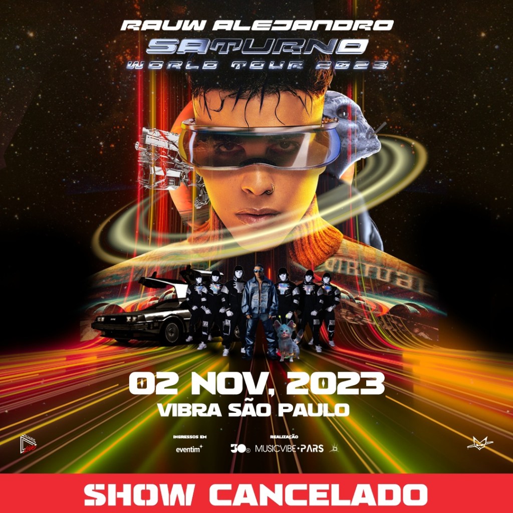 Rauw Alejandro cancela passagem da turnê “Saturno Tour” pela América&nbsp;Latina