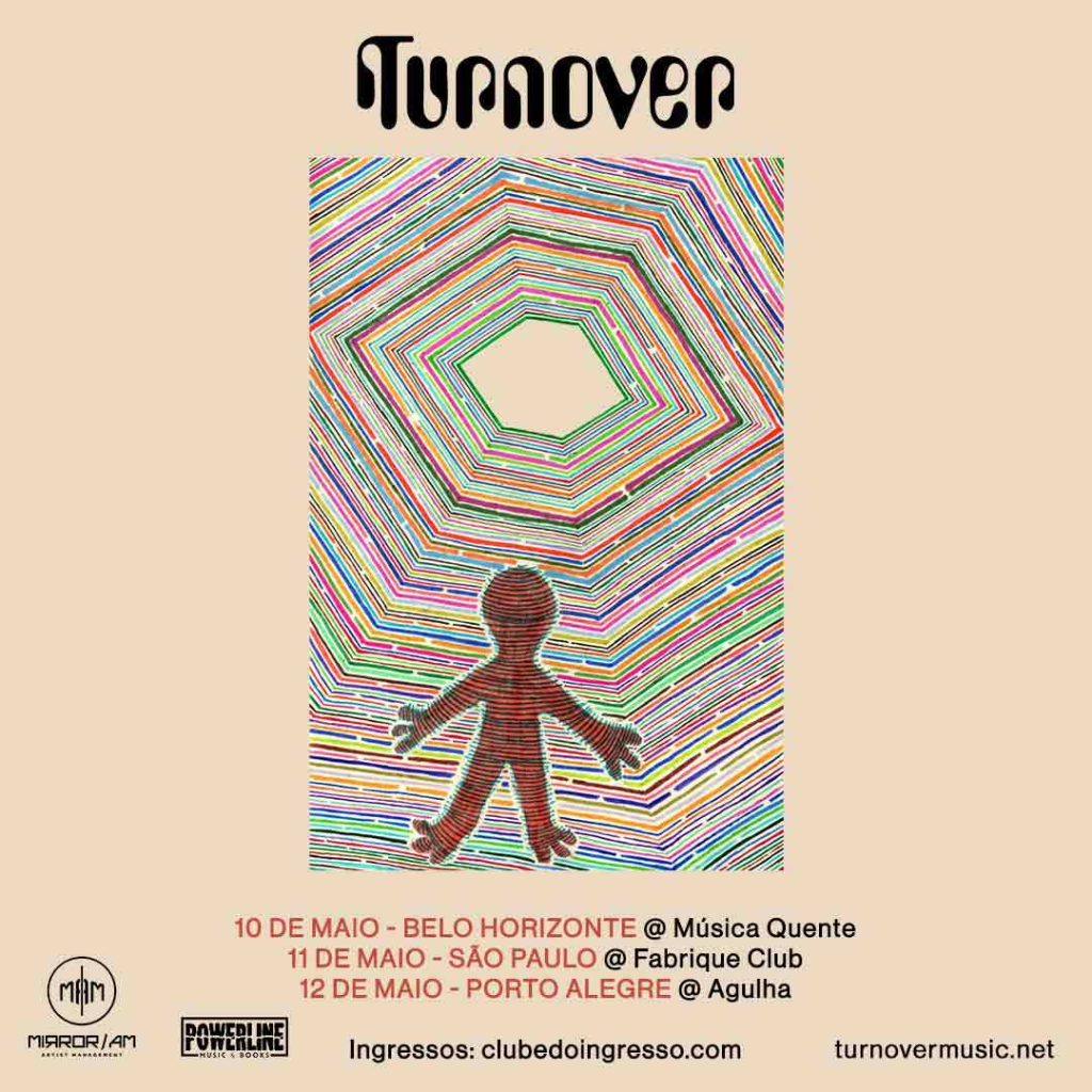 Turnover: vendas abertas para shows de São Paulo e Porto&nbsp;Alegre