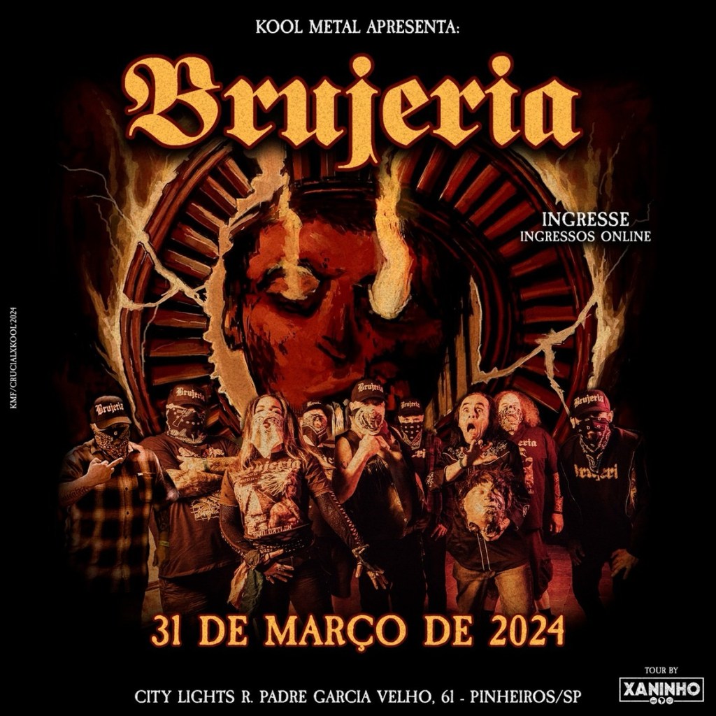 Brujeria se apresenta neste domingo (31/03) em São&nbsp;Paulo