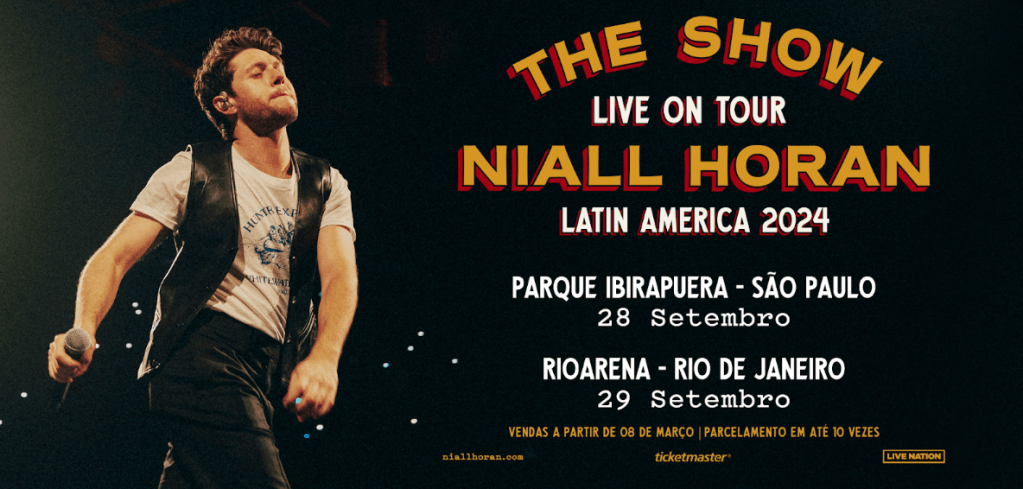Niall Horan volta ao Brasil com a aguardada “The Show Live on Tour&nbsp;2024”
