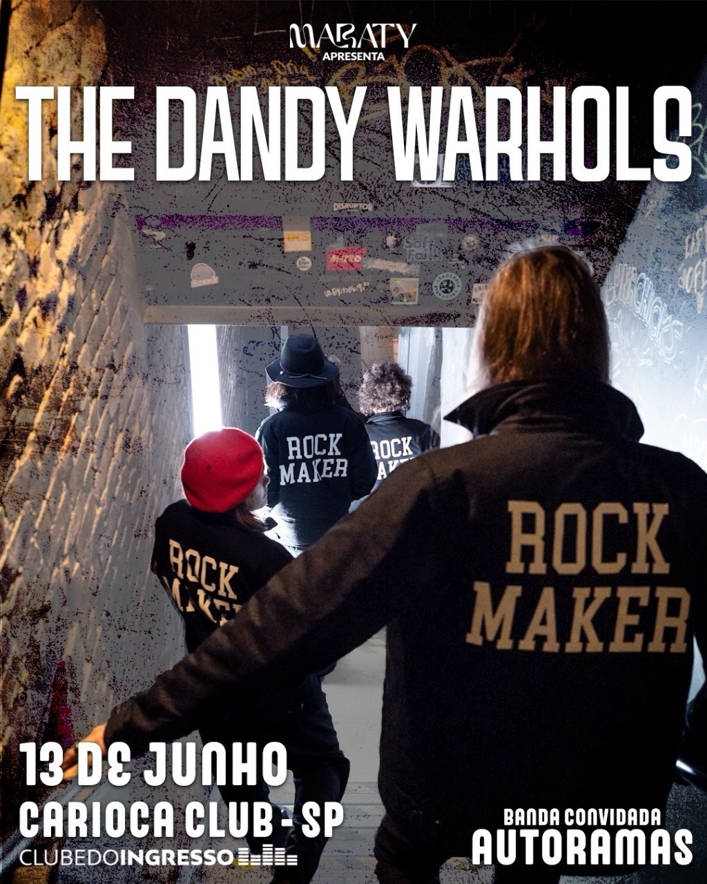 The Dandy Warhols pela primeira vez no&nbsp;Brasil