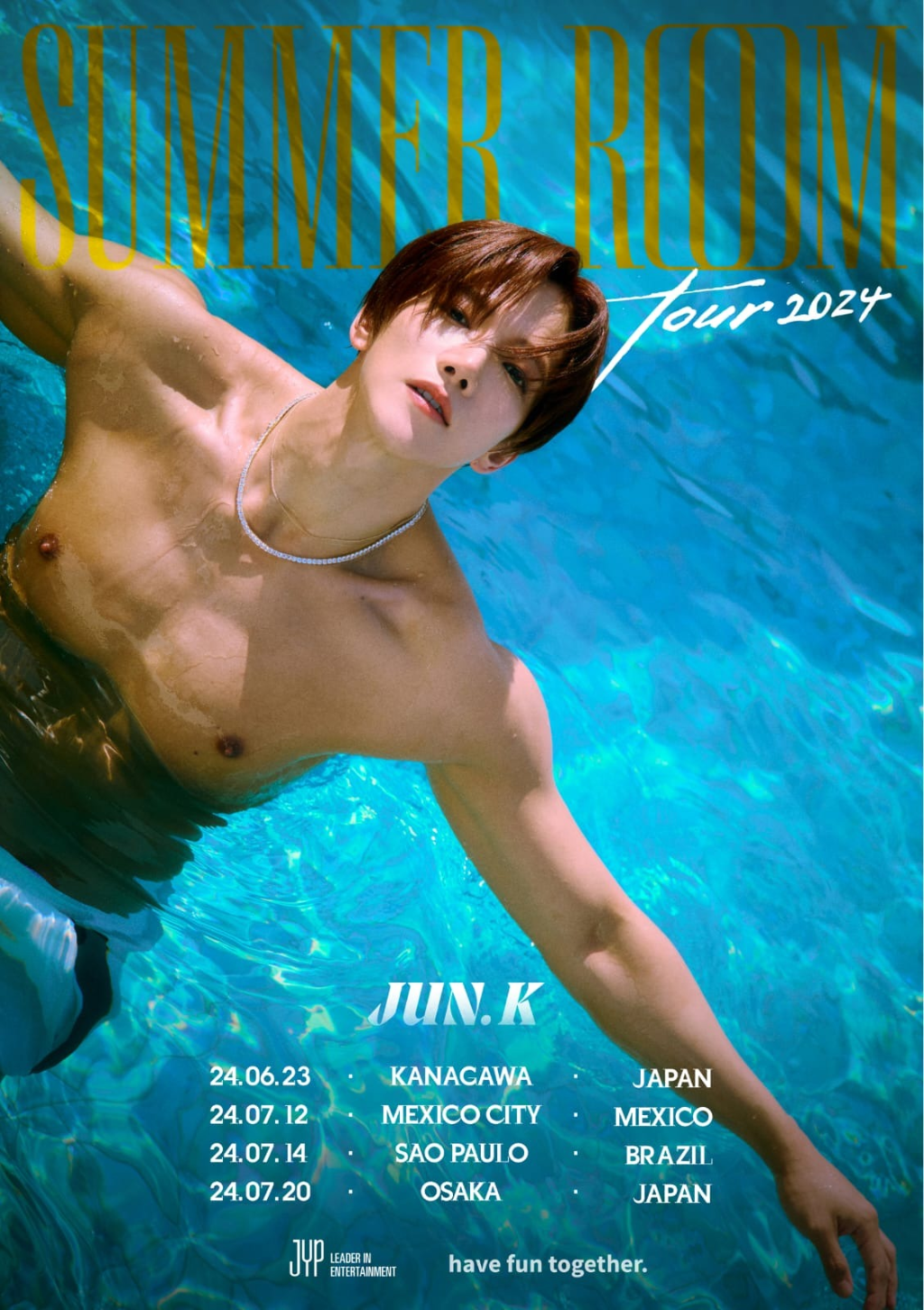 Jun. K faz sua estreia no Brasil com show exclusivo em São&nbsp;Paulo