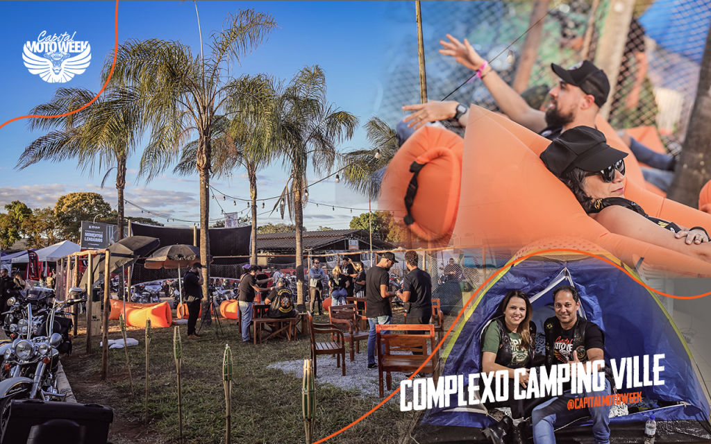 Capital Moto Week lança Camping Ville Outdoor: espaço com barracas fixas e serviço de hospedagem&nbsp;exclusivo