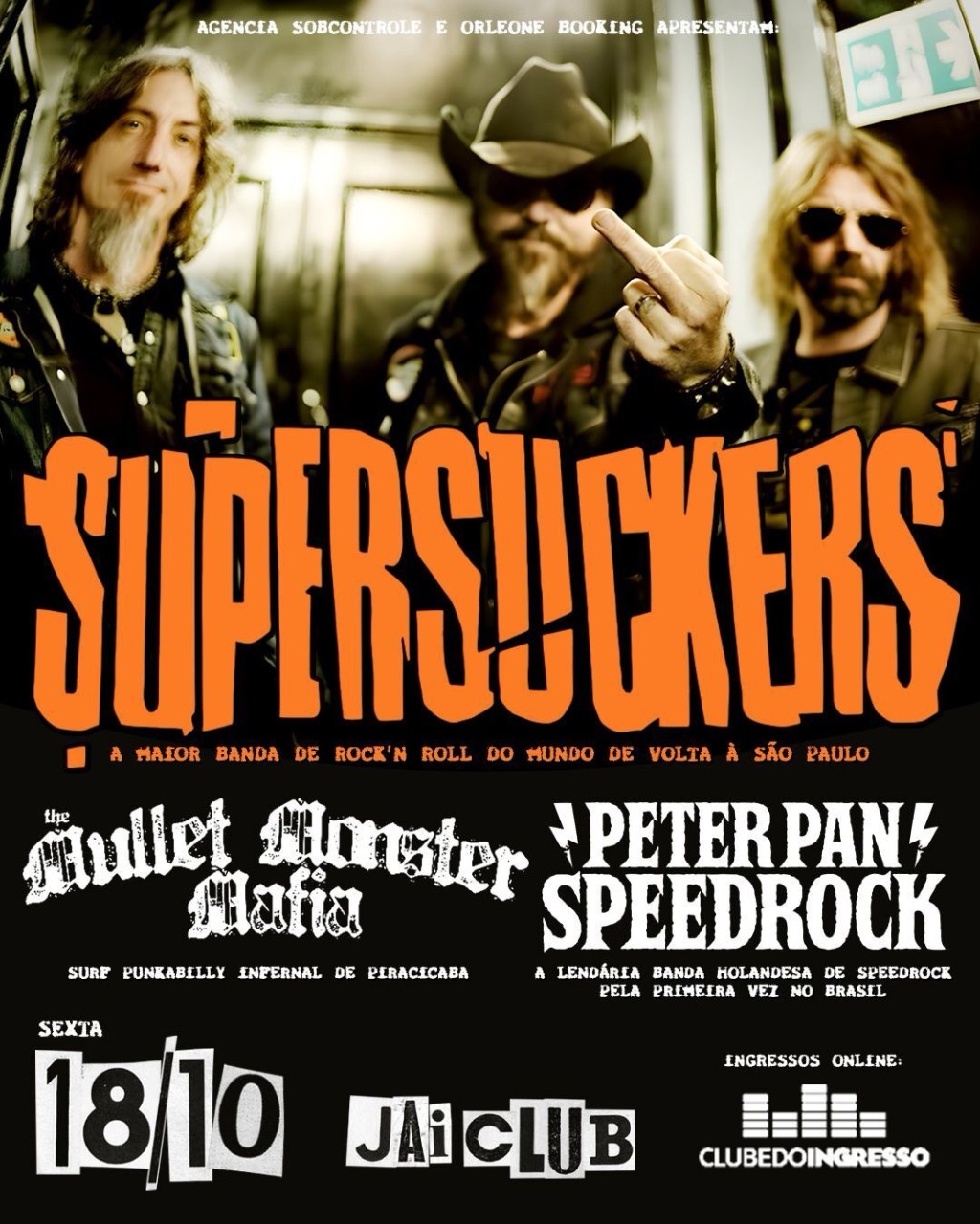 Supersuckers, ícone do punk country, retorna a São Paulo em&nbsp;outubro