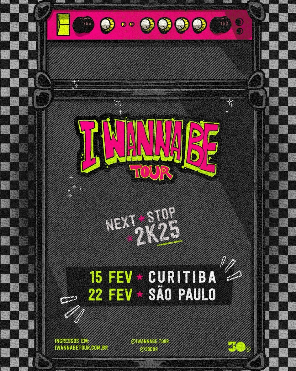 I Wanna Be Tour confirma a sua dose de nostalgia para fevereiro de&nbsp;2025