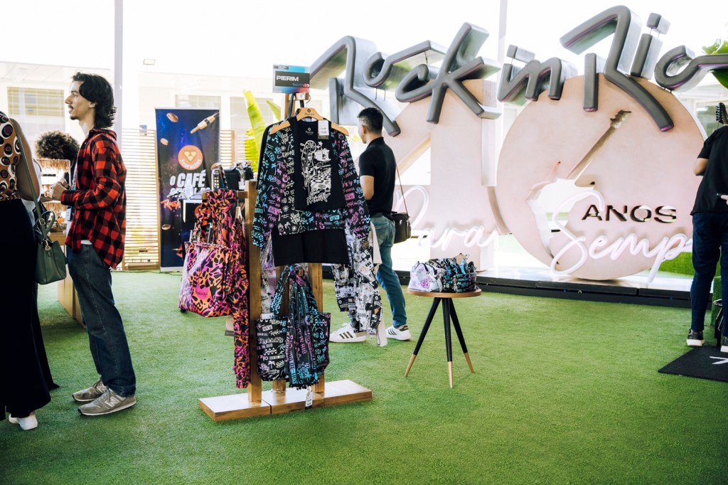 Rock in Rio 2024 quebra recordes com mais de 300 produtos licenciados em 20&nbsp;categorias