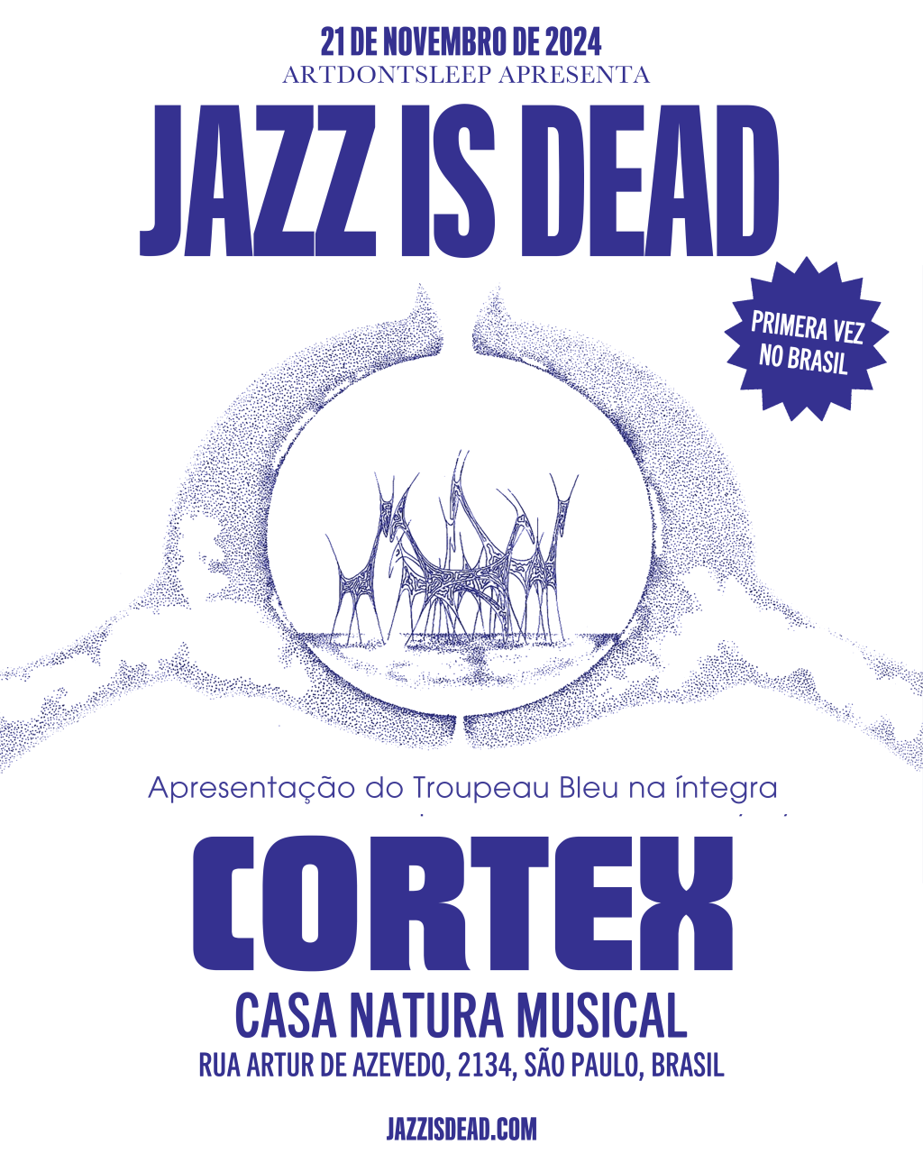 Casa Natura Musical traz banda francesa Cortex na turnê inédita do Jazz Is Dead em São&nbsp;Paulo