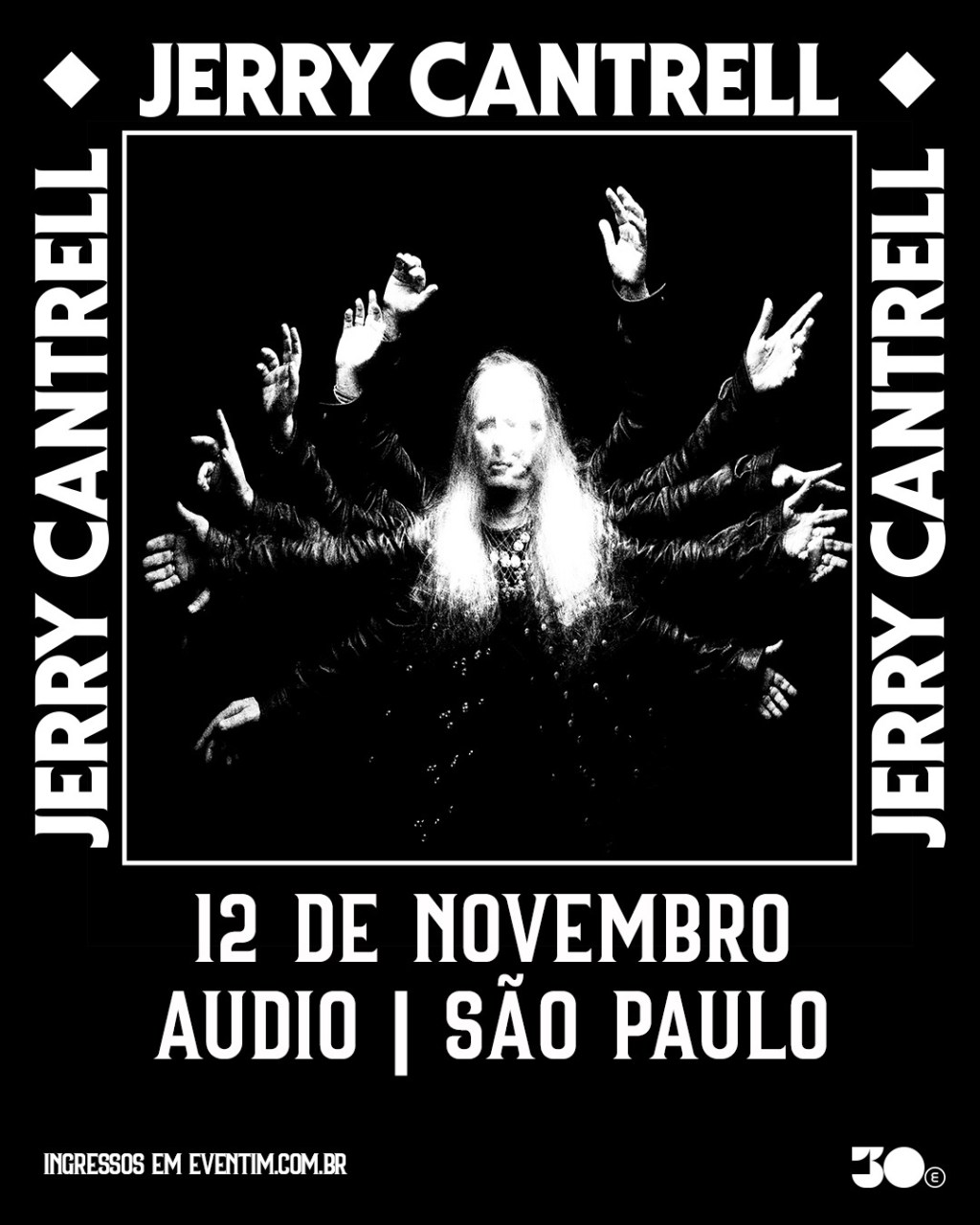 Jerry Cantrell, do Alice in Chains, anuncia passagem de sua tour global pelo&nbsp;Brasil