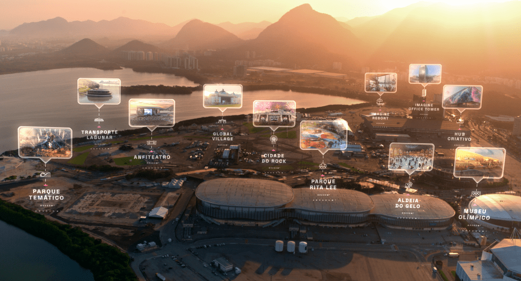 Roberto Medina apresenta o projeto IMAGINE, maior complexo de entretenimento da América Latina, 40 anos depois de criar o Rock in&nbsp;Rio