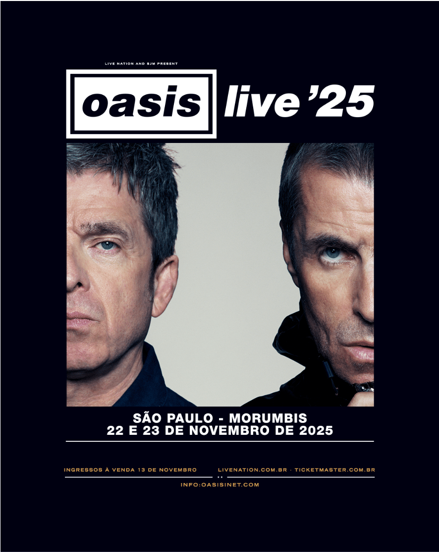 Oasis anuncia retorno à America do Sul com histórica turnê&nbsp;mundial