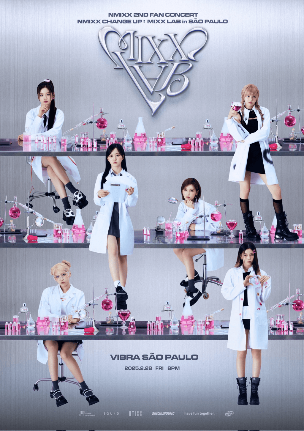 NMIXX anuncia turnê com shows no México, Chile e Brasil em fevereiro de&nbsp;2025