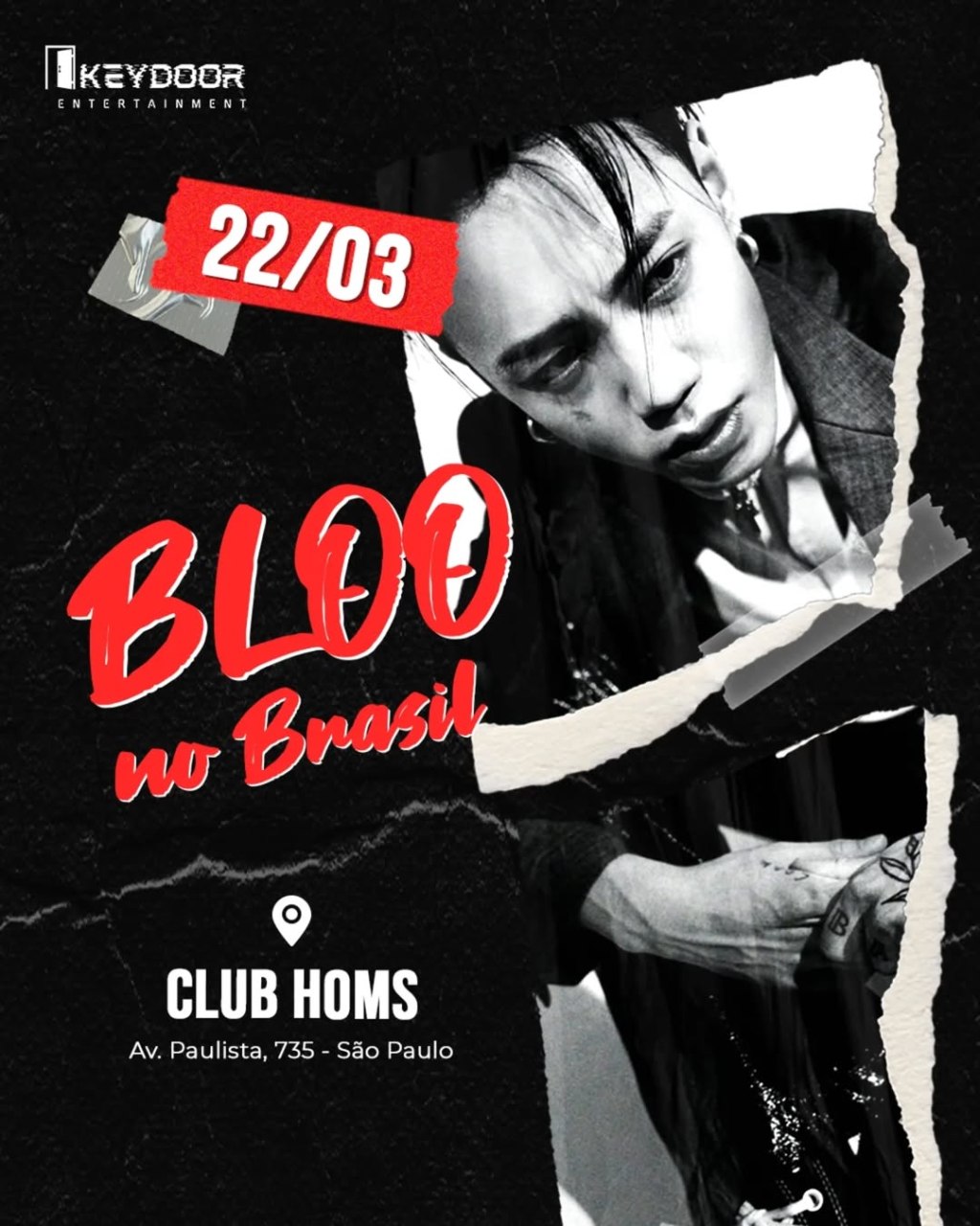 Rapper sul-coreano BLOO retorna ao Brasil com apresentação única em São&nbsp;Paulo