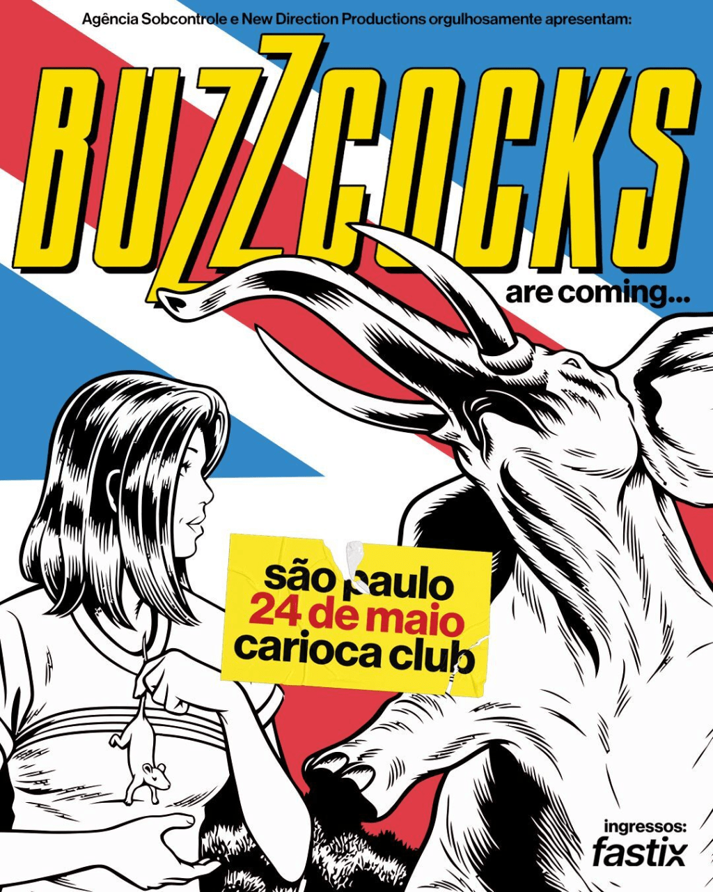 Buzzcocks celebra vitalidade do punk com dois shows no Brasil em&nbsp;maio