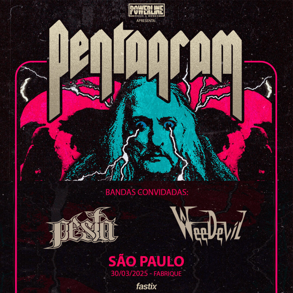 Pentagram em São Paulo: Pesta e Weedevil serão as bandas de&nbsp;abertura