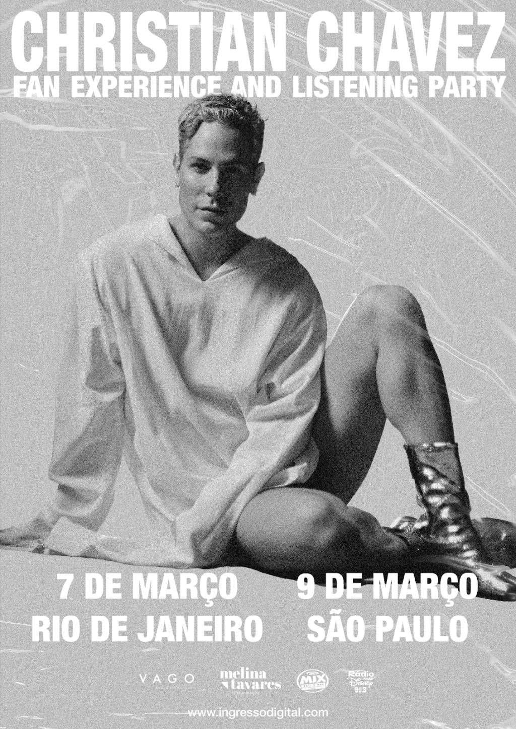 Christian Chávez anuncia agenda de Meet & Greet no&nbsp;Brasil