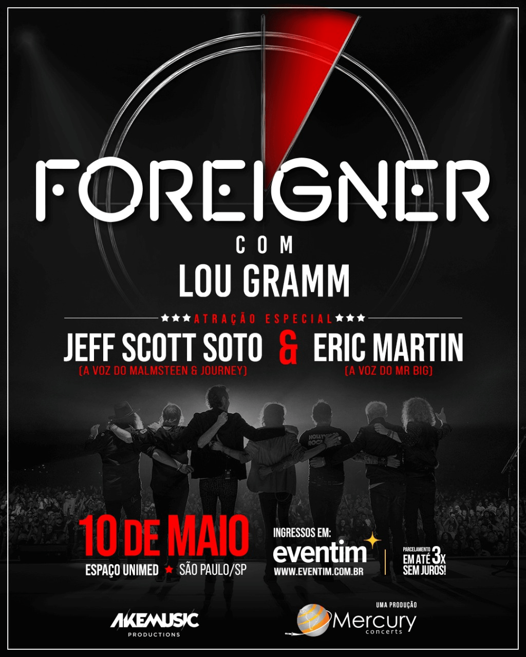 Foreigner confirma show único em São&nbsp;Paulo