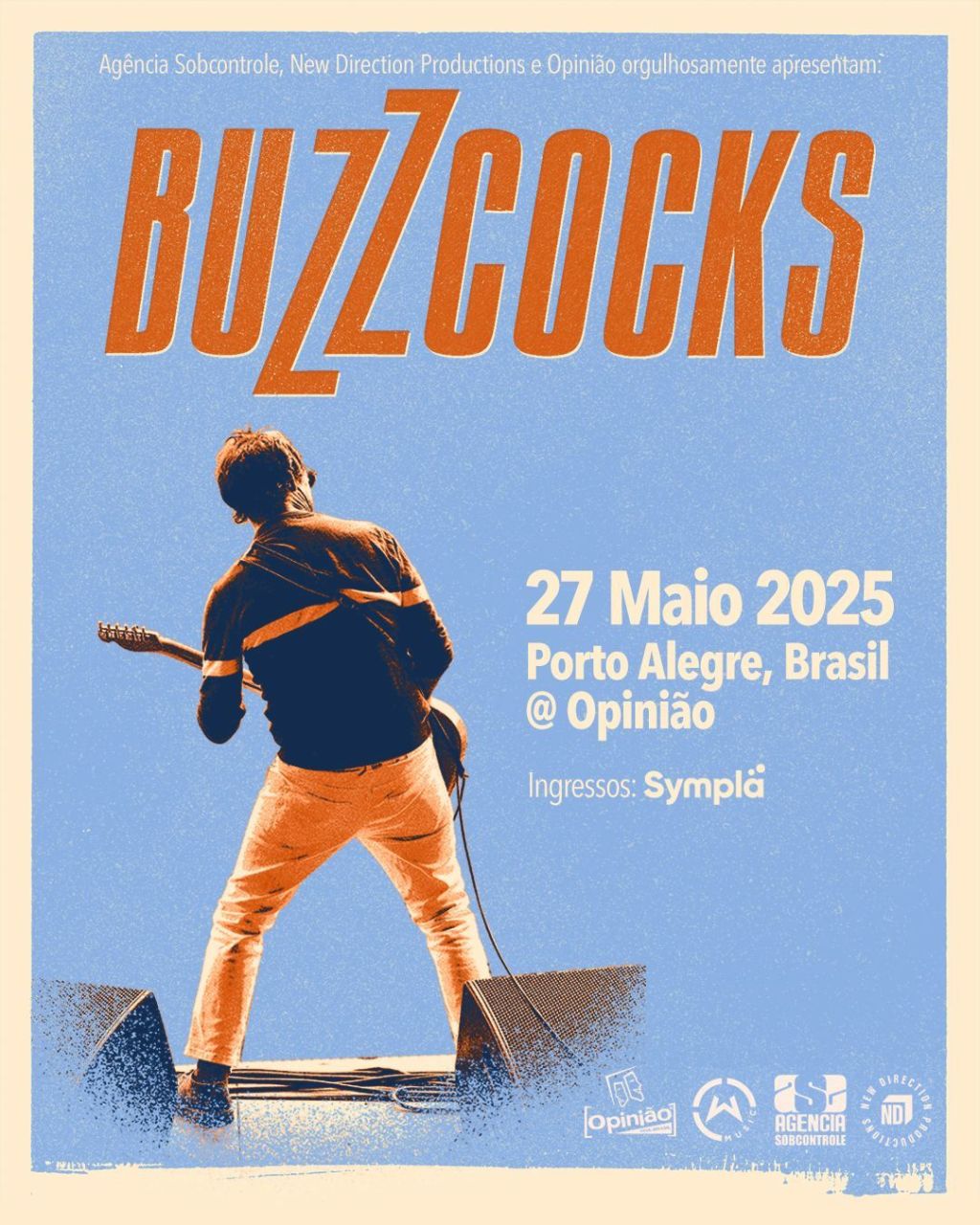 Buzzcocks coloca Porto Alegre na rota da nova turnê&nbsp;brasileira