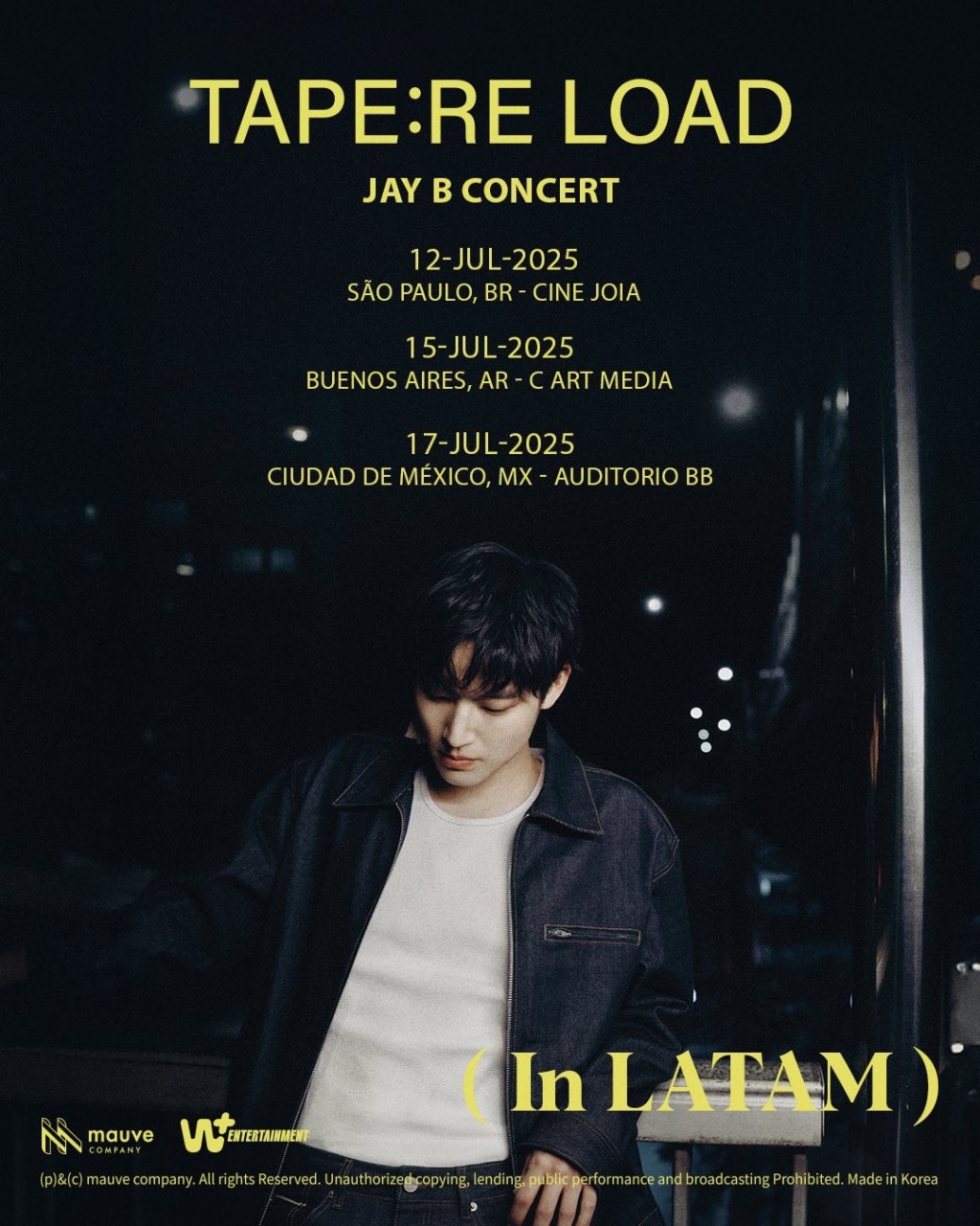 JAY B retorna ao Brasil para uma única apresentação em São&nbsp;Paulo