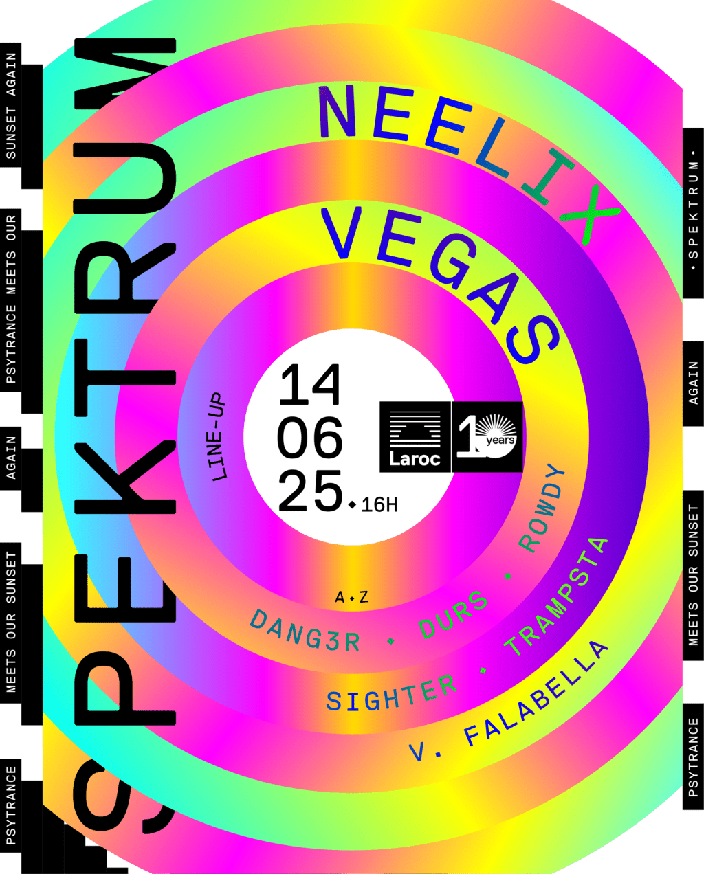 Spektrum retorna ao Laroc Club com Neelix e Vegas em celebração&nbsp;histórica