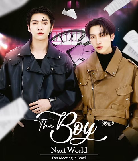 BossNoeul no Brasil: Estrelas do BL tailandês 'The Boy Next World