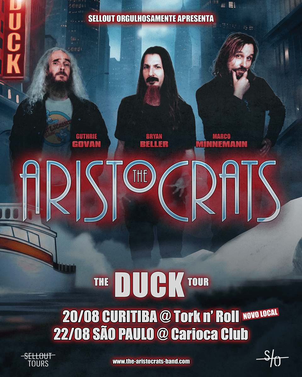 Show do supergrupo The Aristocrats em Curitiba é transferido para uma casa&nbsp;maior