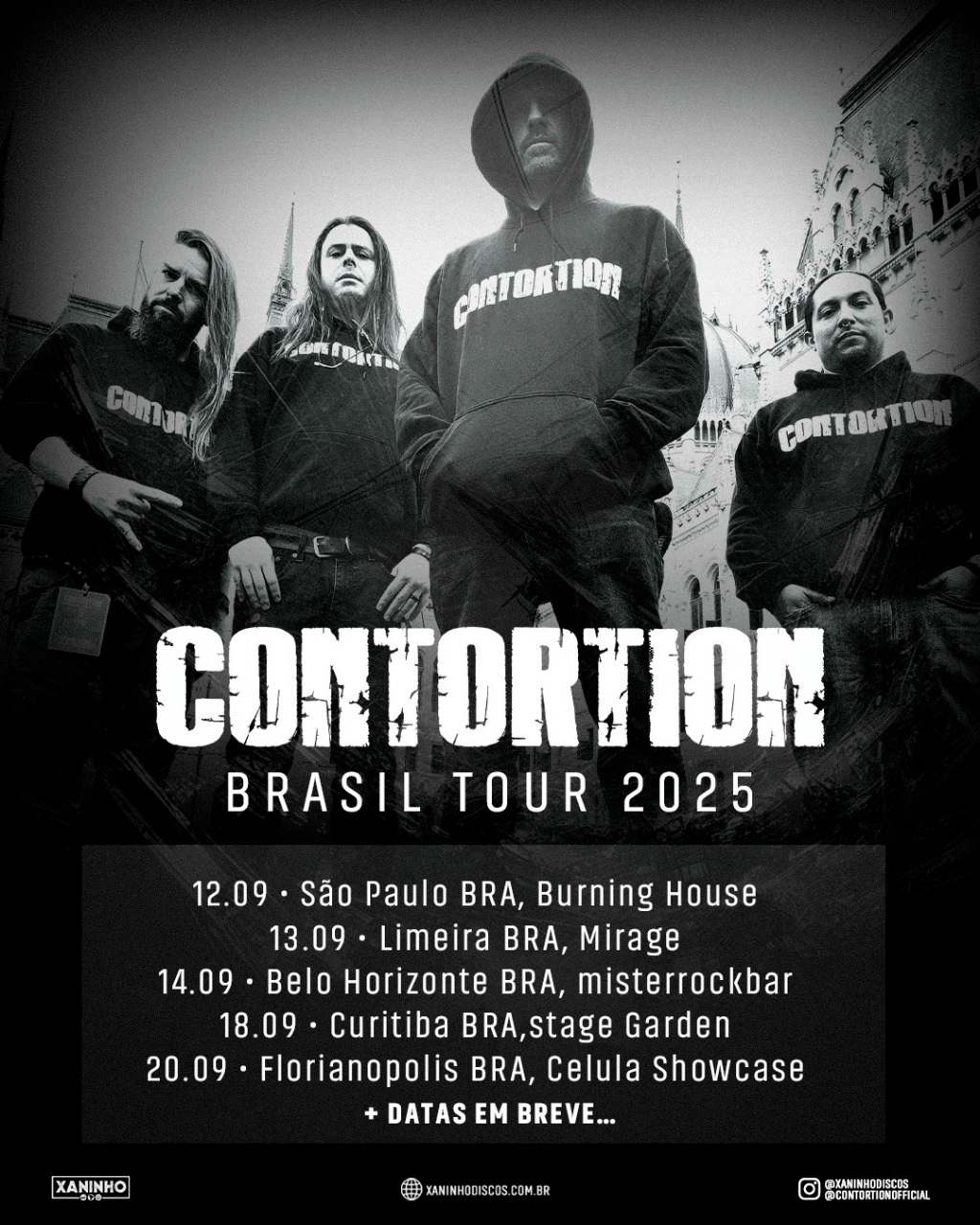 Contortion, dos EUA, fará inédita turnê pelo Brasil em&nbsp;setembro