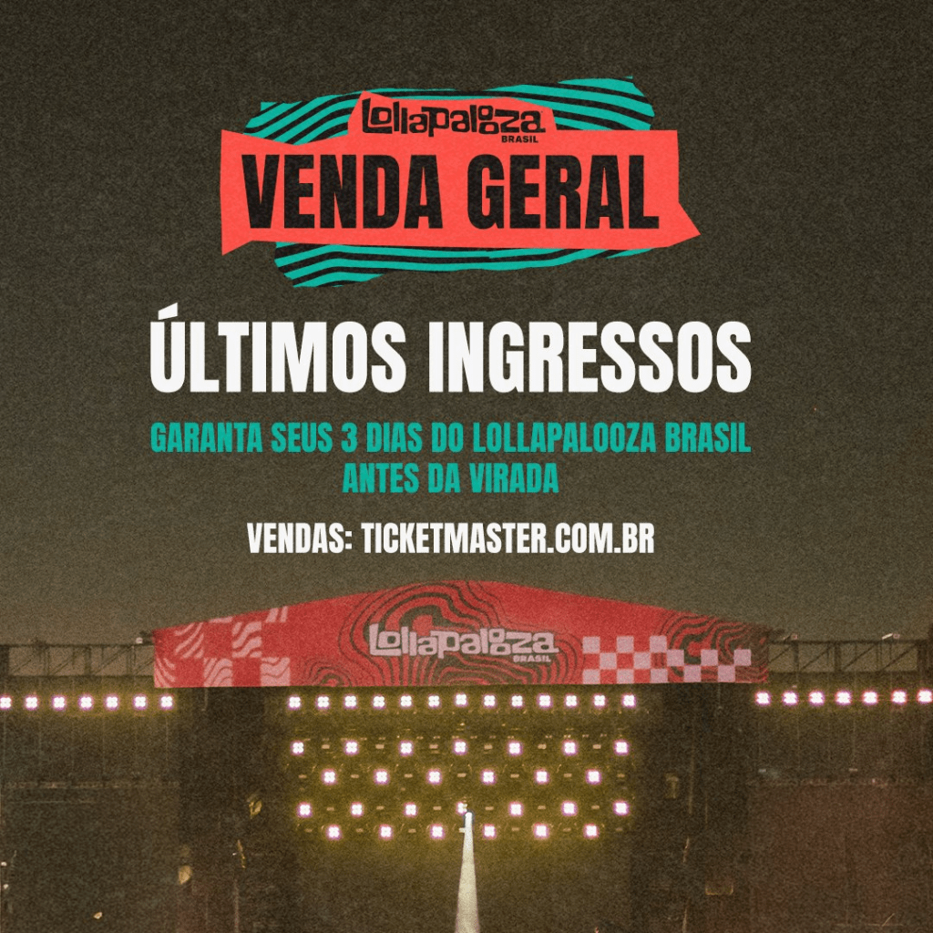 Lollapalooza Brasil revela line-up nesta quinta-feira (28) e convida o público a compartilhar suas expectativas nas redes sociais do festival 