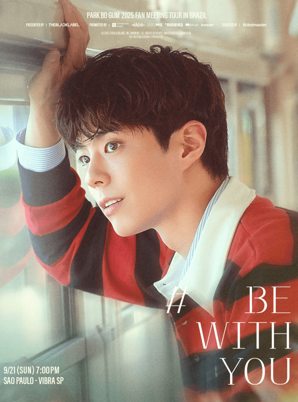 Park Bo Gum, astro de K-drama, anuncia encontro de fãs no&nbsp;Brasil