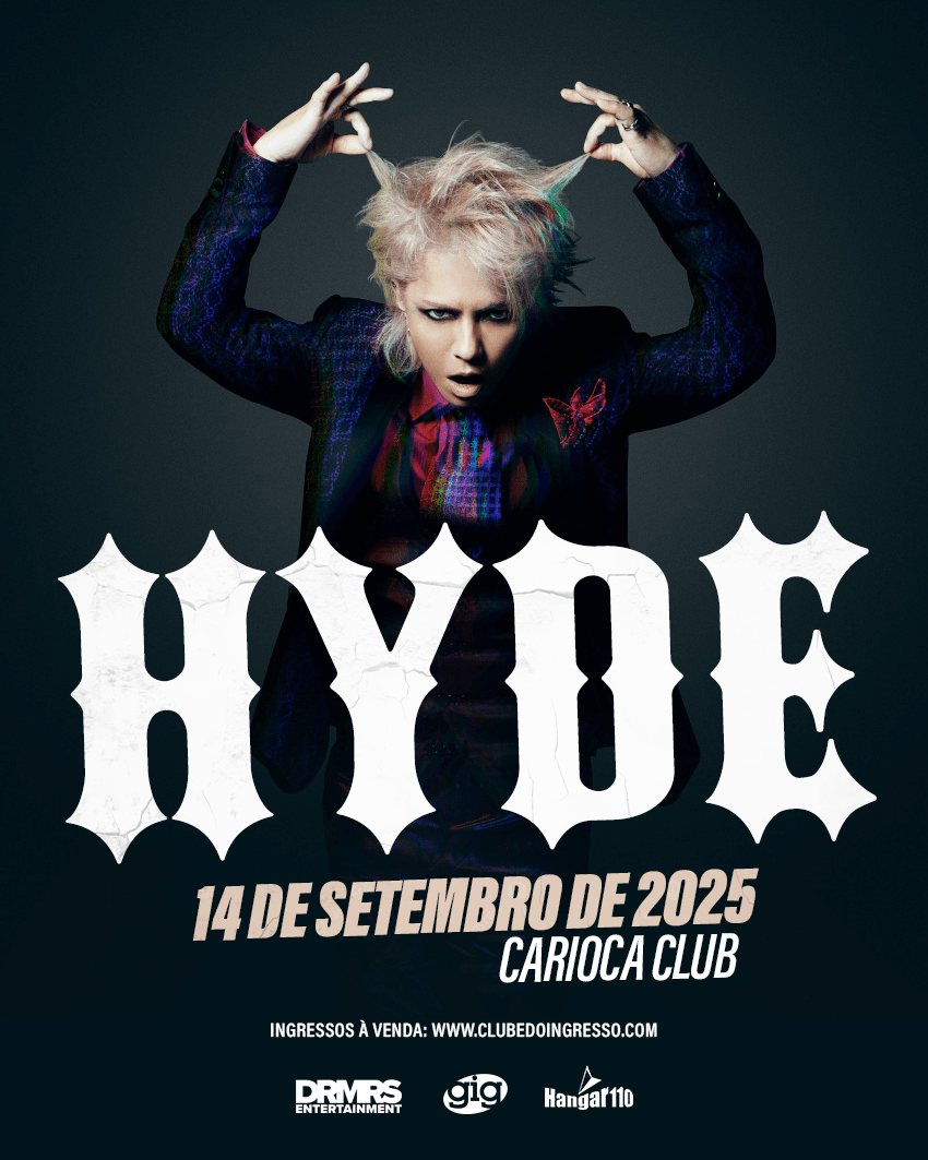 Hyde retorna ao Brasil em setembro com nova turnê&nbsp;mundial