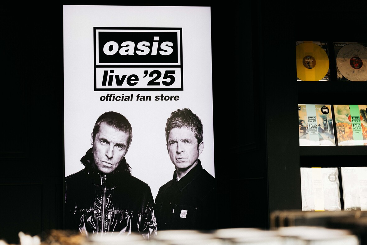 Oasis Live '25: loja oficial para fãs chega ao Brasil – Concerts