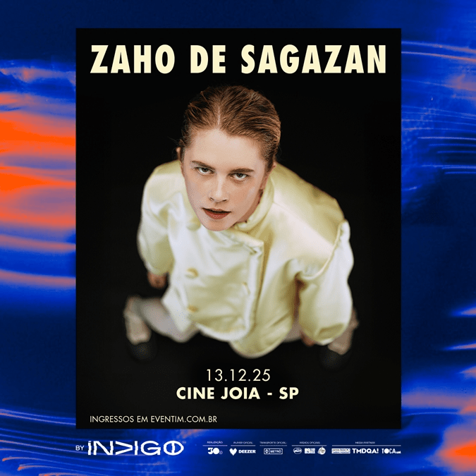 Zaho De Sagazan se apresenta pela primeira vez em São Paulo neste sábado&nbsp;(13)