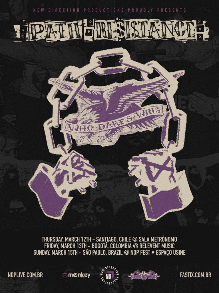 Path of Resistance é a primeira banda internacional confirmada no 2º NDP&nbsp;Fest