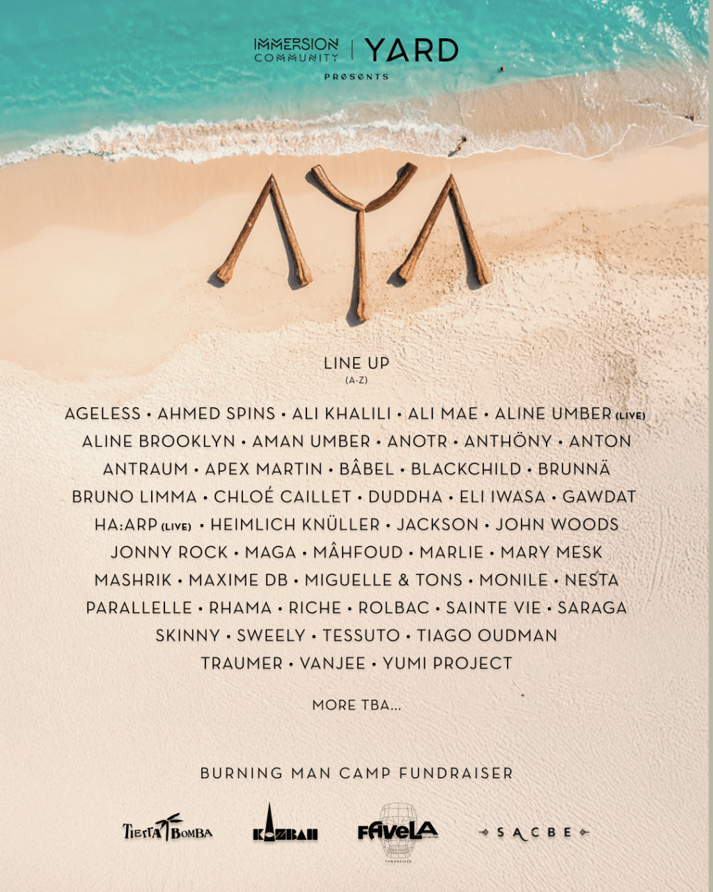 AYÁ Music & Arts celebra Réveillon com experiências em&nbsp;Jericoacoara