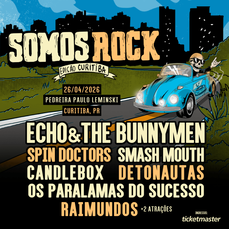 Somos Rock Festival confirma edição em Curitiba após sucesso em São&nbsp;Paulo