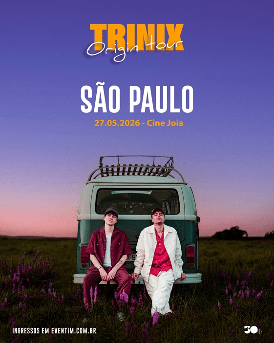 Duo francês TRINIX abre venda de ingressos para primeiro show da carreira em São Paulo, no Cine&nbsp;Joia