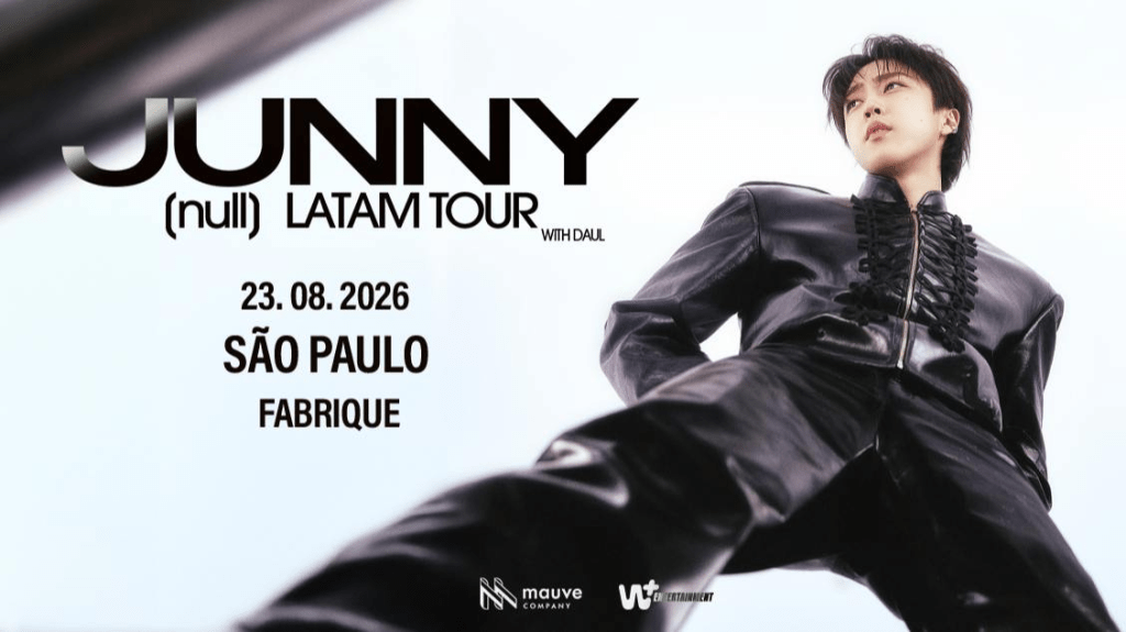 JUNNY anuncia primeira apresentação no Brasil em 2026