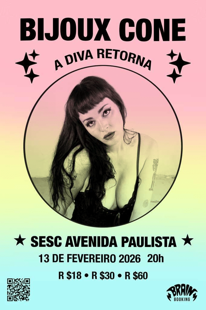 A Diva Retorna! Bijoux Cone estreia novo show no Sesc Avenida&nbsp;Paulista