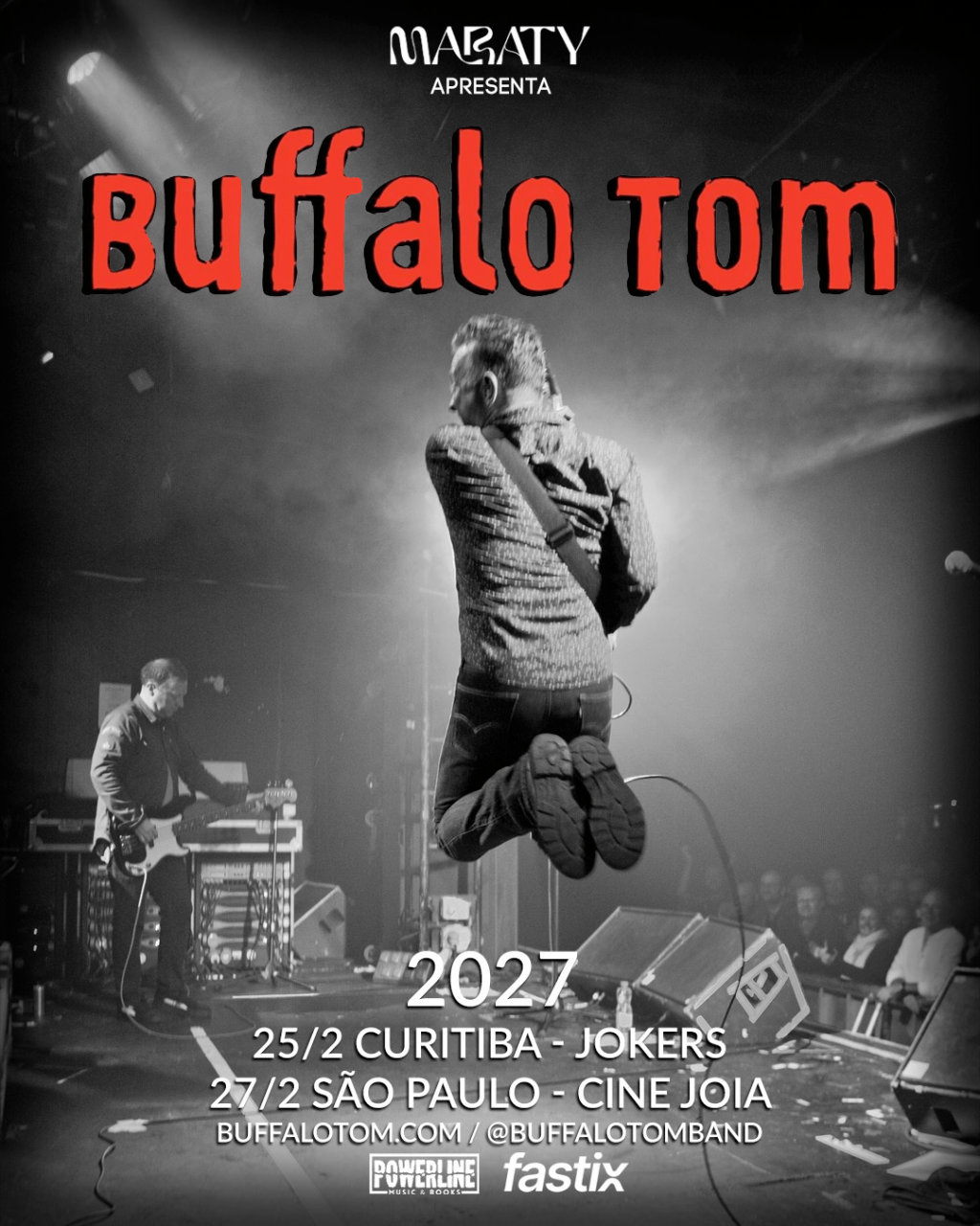 Buffalo Tom chega ao Brasil em fevereiro de 2027 para shows em Curitiba e São&nbsp;Paulo