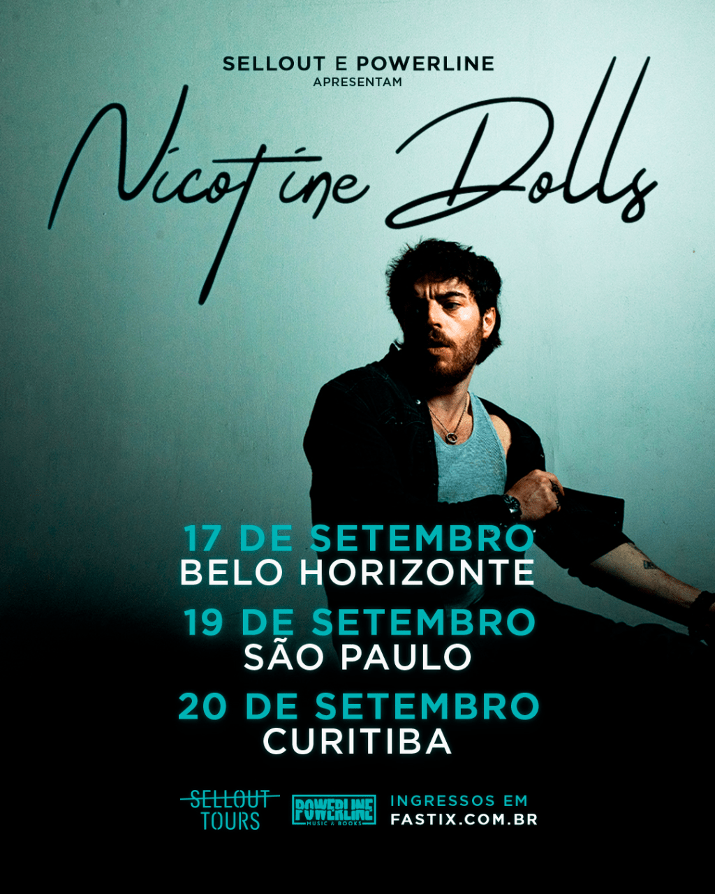 Nicotine Dolls anuncia três shows no Brasil em setembro de&nbsp;2026