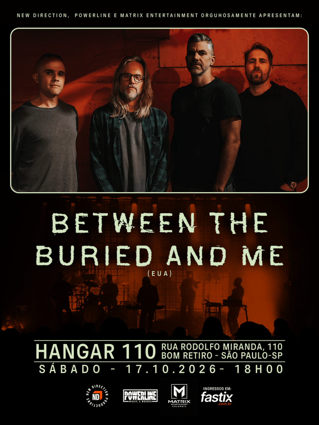 Between the Buried and Me volta a São Paulo em outubro com show do álbum The Blue&nbsp;Nowhere