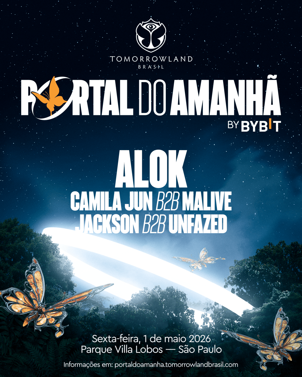 Tomorrowland antecipa magia para o público com “Portal do Amanhã by Bybit”, em preparação para o Tomorrowland Brasil&nbsp;2027
