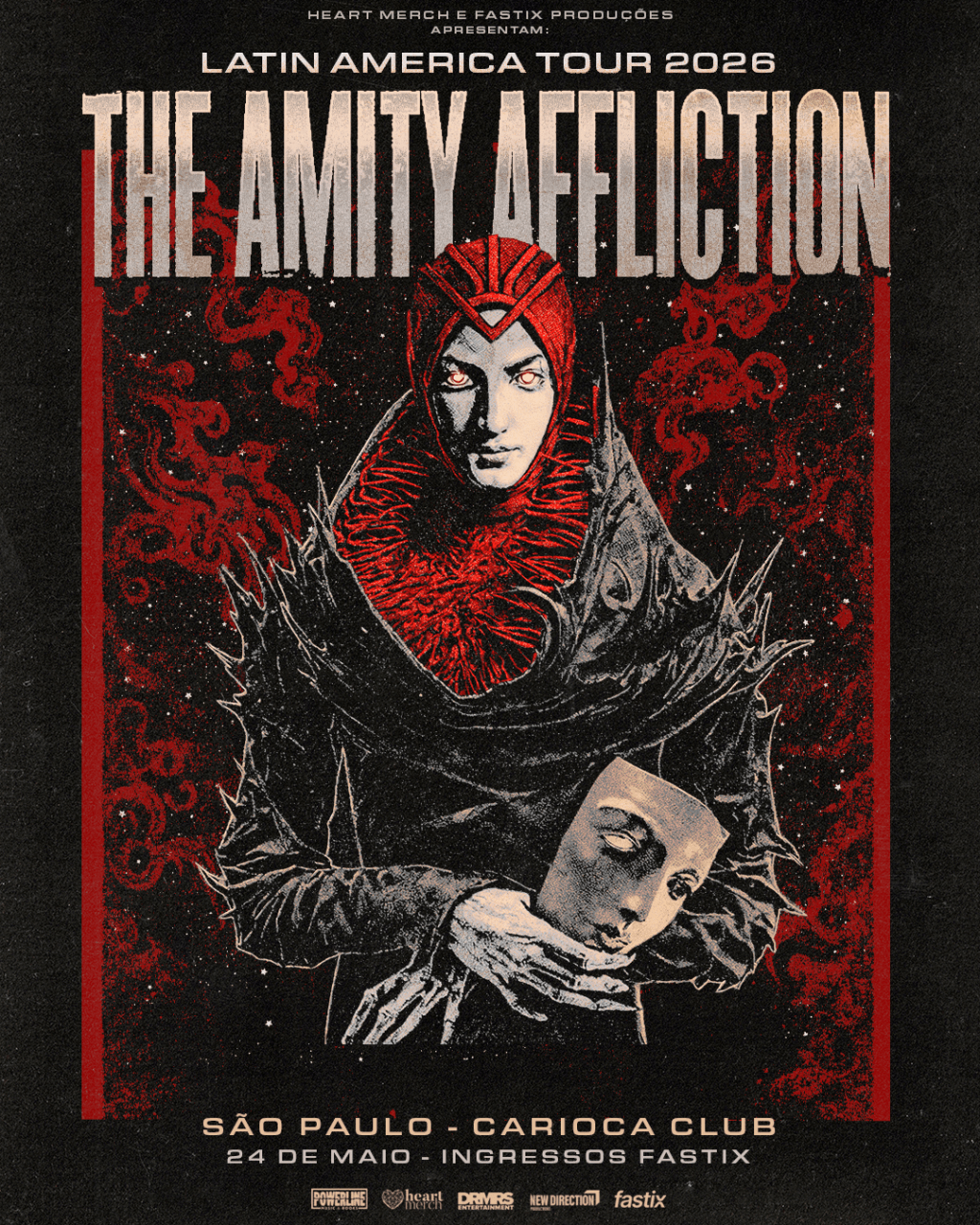 The Amity Affliction traz turnê do novo álbum House of Cards a São Paulo em&nbsp;maio