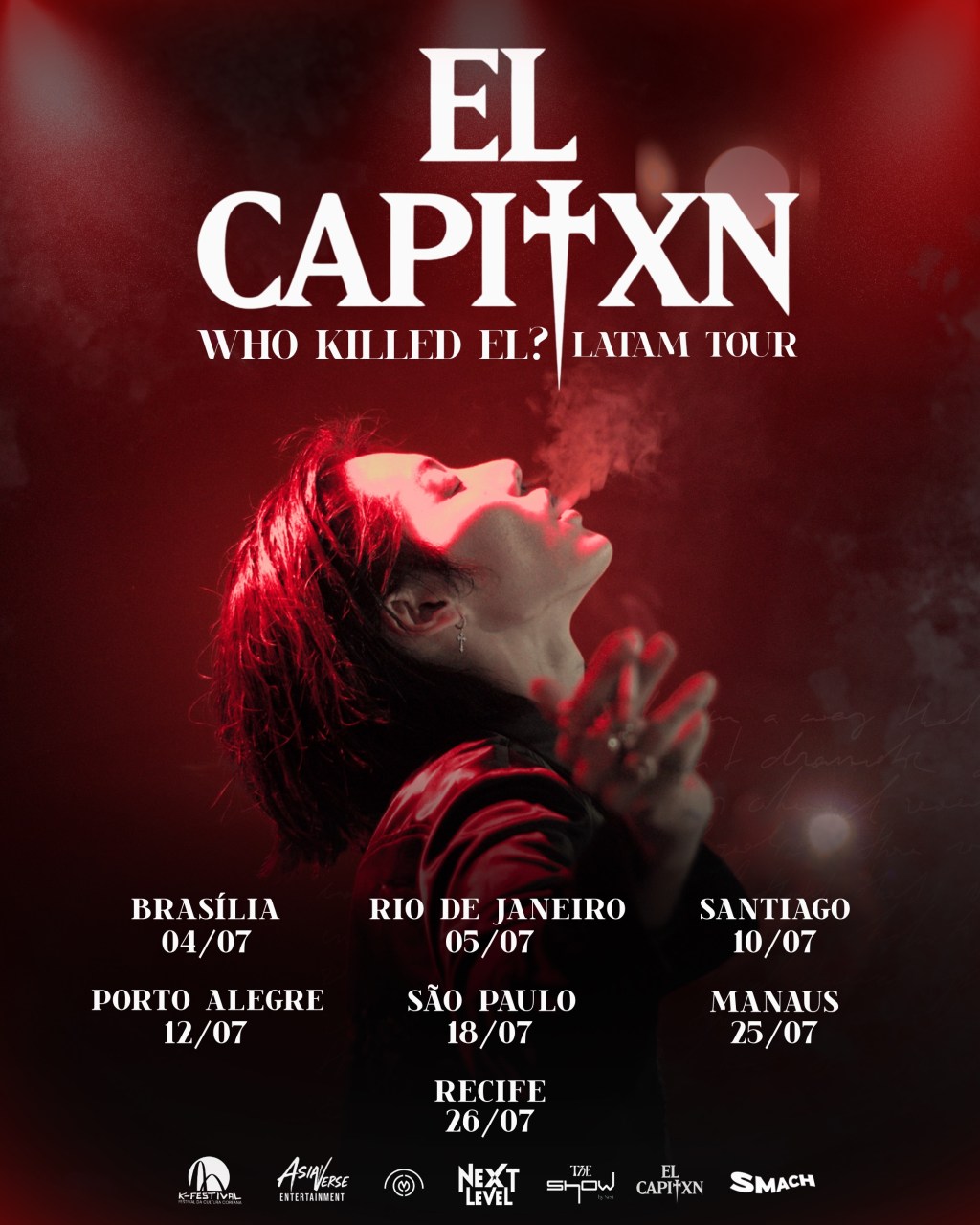 EL CAPITXN anuncia nova turnê pela América Latina após sucesso no Brasil — agora com mais cidades em um dos períodos mais especiais para o&nbsp;Army