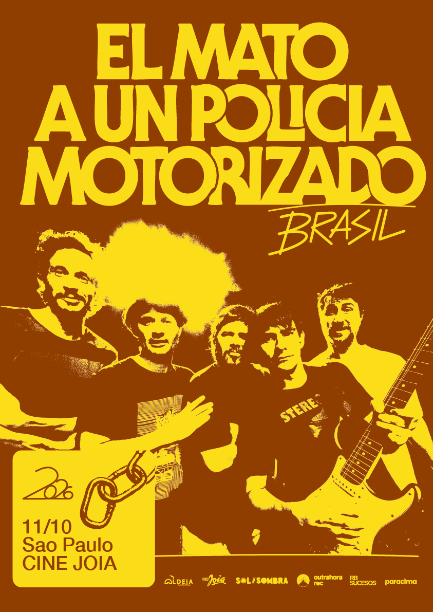 El Mato a un Policia Motorizado volta ao Cine Joia (São Paulo) em outubro