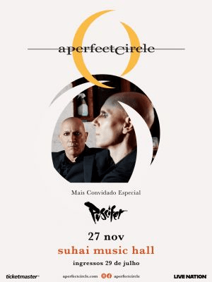 A Perfect Circle retorna ao Brasil após mais de 10 anos e se apresenta em São&nbsp;Paulo