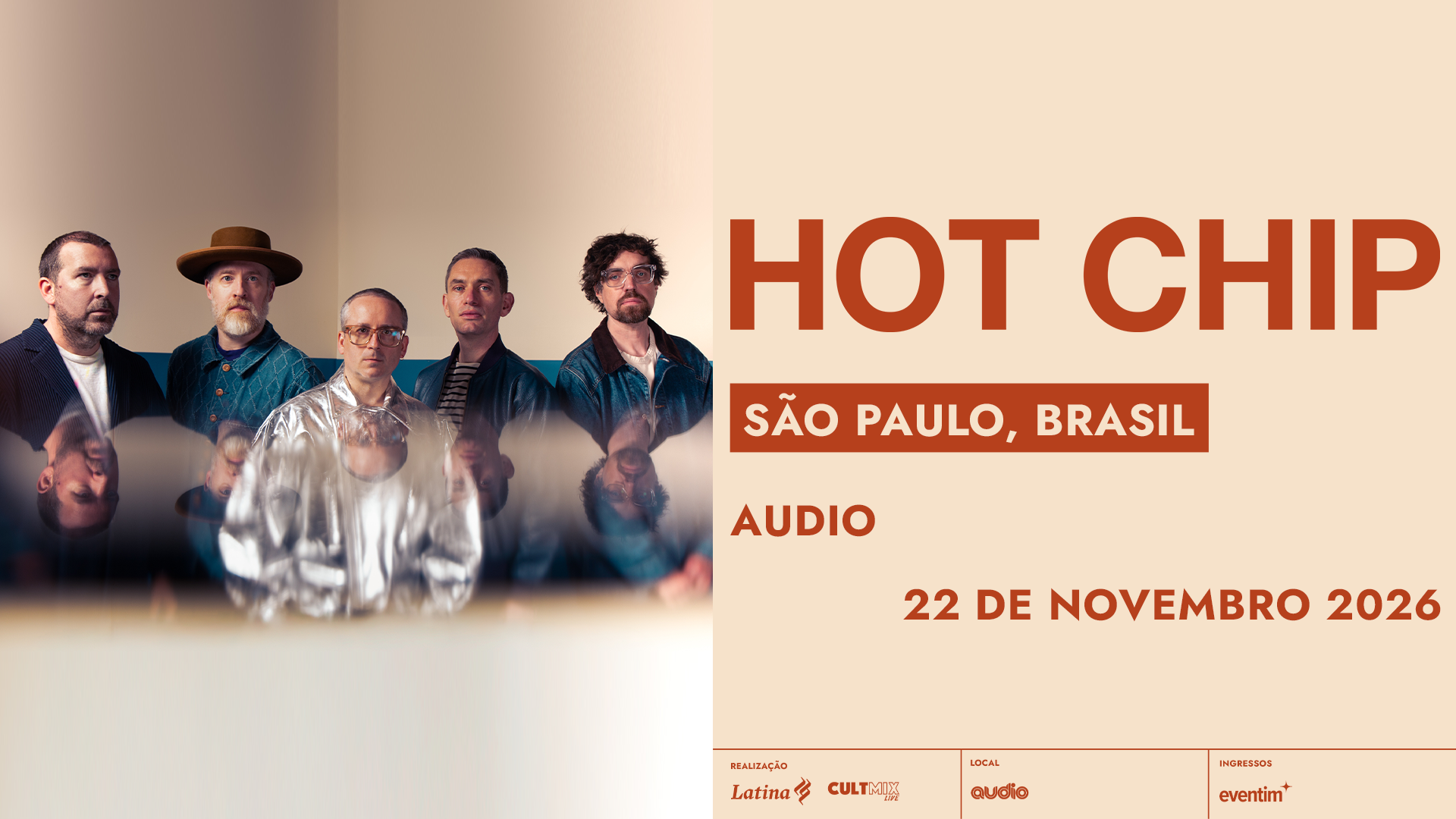 Hot Chip celebra 20 anos de “The Warning” em show único no Brasil